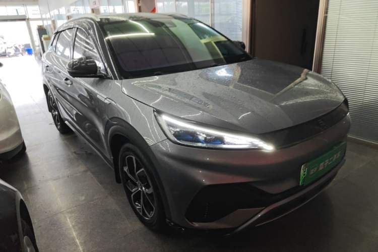 Used BYD Yuan PLUS 2024 Honor Edition 430KM Beyond Model Front Right 45 Deg