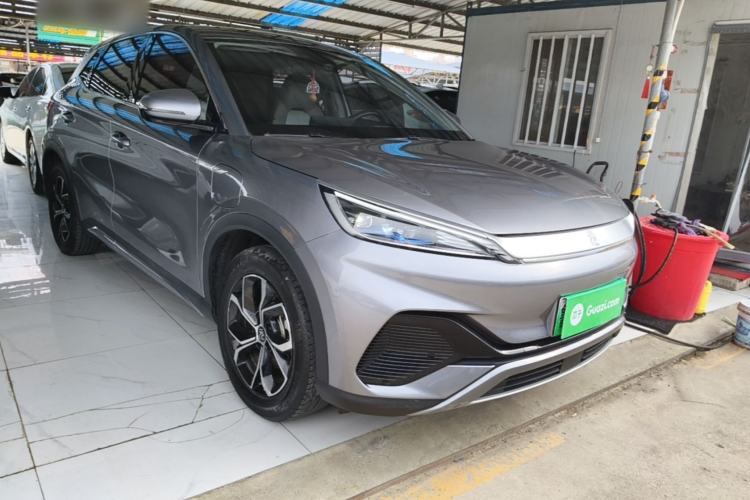 Used BYD Yuan PLUS 2024 Honor Edition 430KM Leading Model Front Right 45 Deg