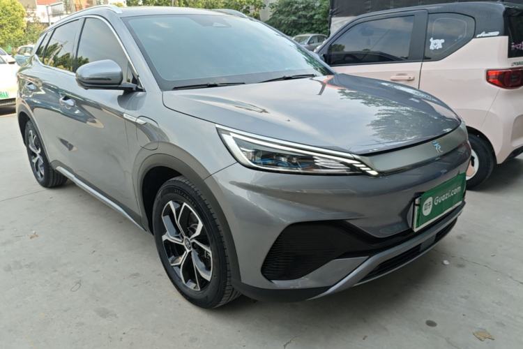 Used BYD Yuan PLUS 2024 Honor Edition 430KM Beyond Model Front Right 45 Deg