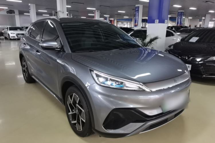 Used BYD Yuan PLUS 2024 Honor Edition 510KM Beyond Model Front Right 45 Deg
