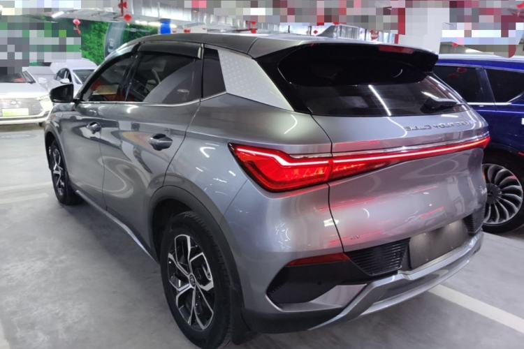 Used BYD Yuan PLUS 2024 Honor Edition 510KM Leading Model Rear Left 45 Deg