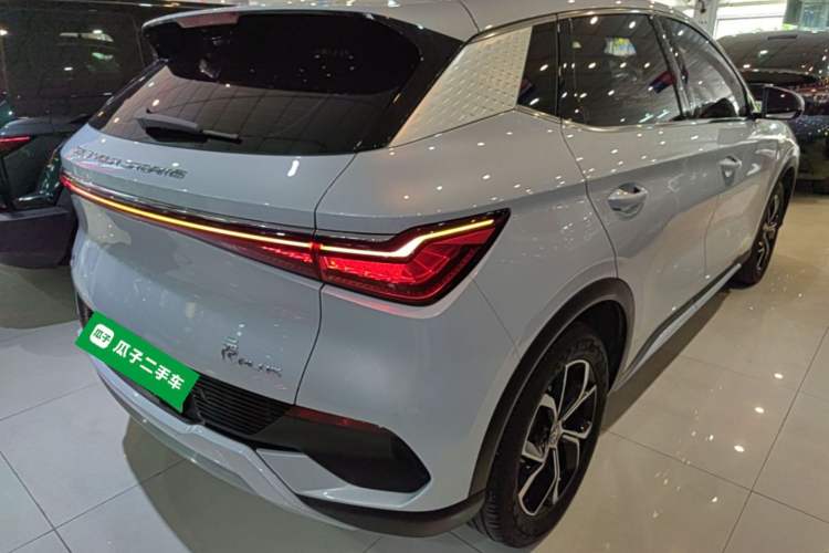 Used BYD Yuan PLUS 2024 Honor Edition 510KM Leading Model Rear Right 45 Deg