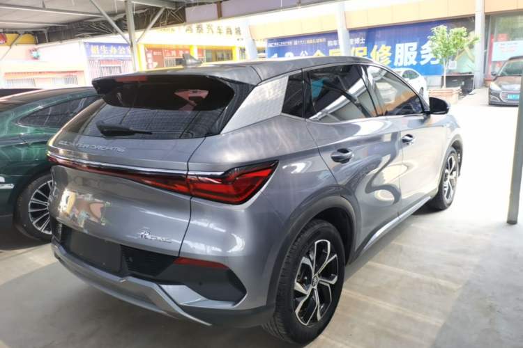 Used BYD Yuan PLUS 2024 Honor Edition 430KM Leading Model Rear Right 45 Deg