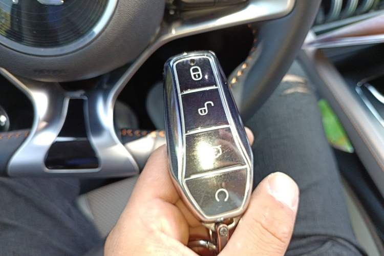 Used BYD Yuan PLUS 2024 Honor Edition 510KM Leading Model Vehicle Key