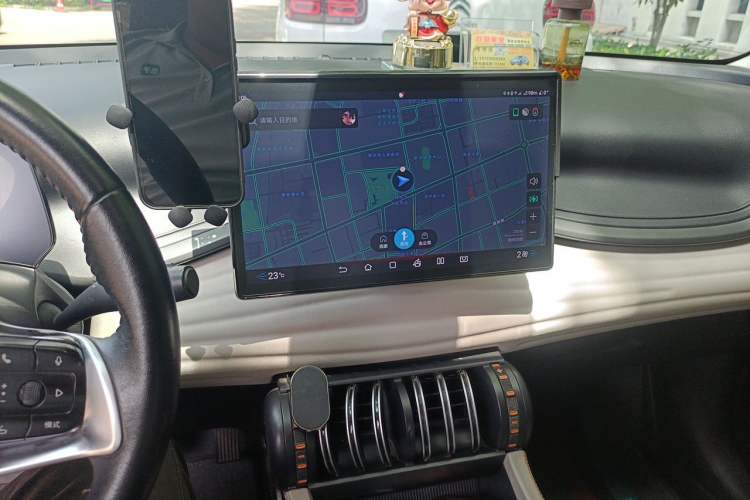 Used BYD Yuan PLUS 2024 Honor Edition 510KM Leading Model Audio And AC Panel