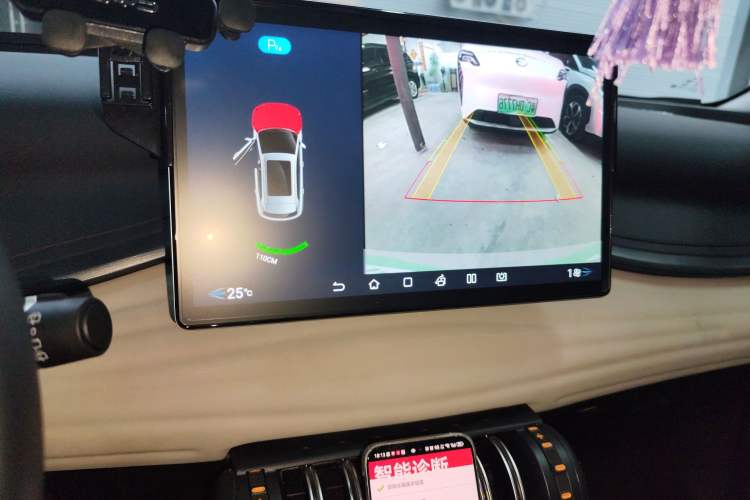 Used BYD Yuan PLUS 2024 Honor Edition 430KM Leading Model Audio And AC Panel