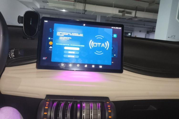 Used BYD Yuan PLUS 2024 Honor Edition 430KM Beyond Model Audio And AC Panel