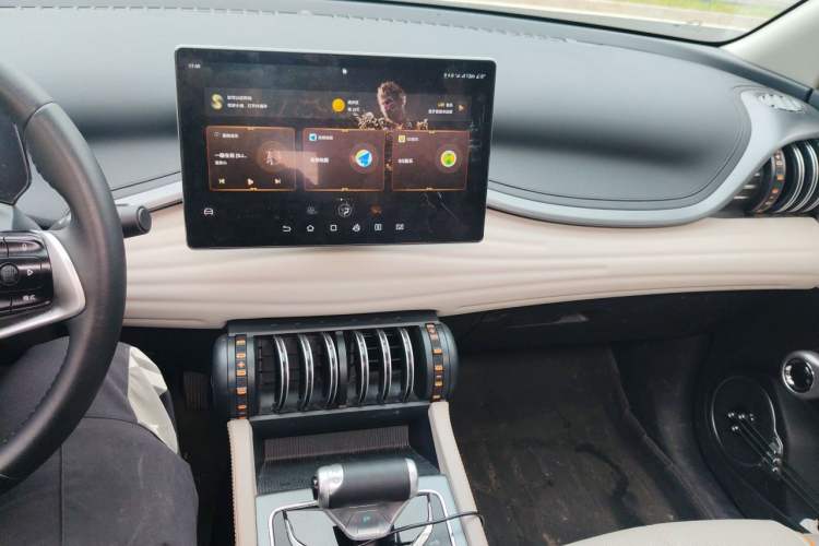 Used BYD Yuan PLUS 2024 Honor Edition 510KM Beyond Model Audio And AC Panel