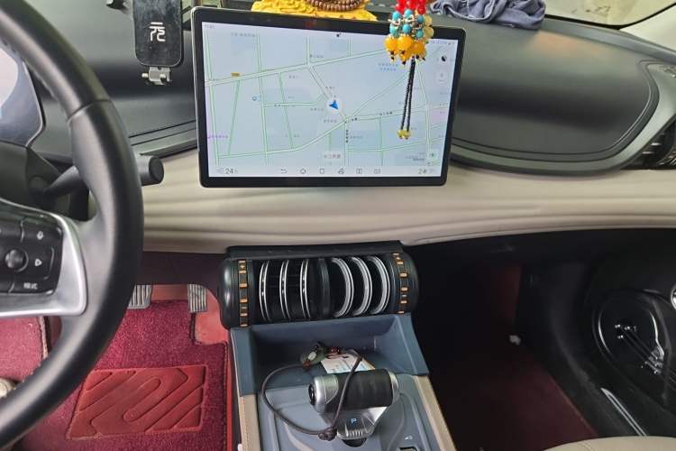 Used BYD Yuan PLUS 2024 Honor Edition 510KM Leading Model Audio And AC Panel