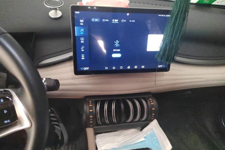 Used BYD Yuan PLUS 2024 Honor Edition 510KM Leading Model Audio And AC Panel
