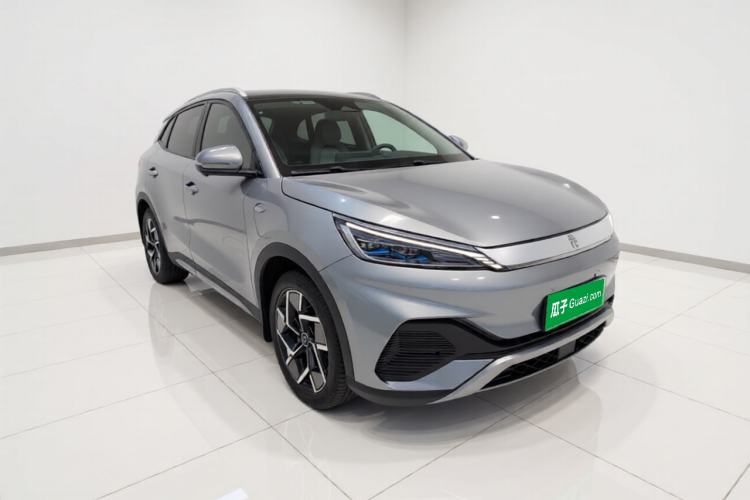 Used BYD Yuan PLUS 2024 Honor Edition 510KM Beyond Model Front Right 45 Deg