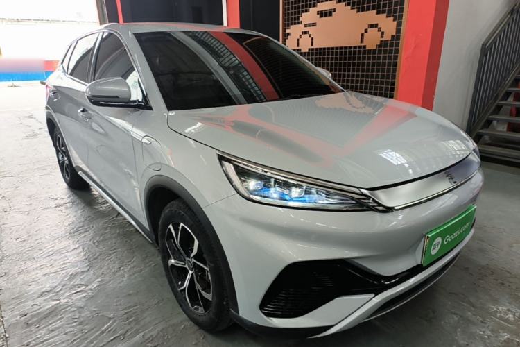 Used BYD Yuan PLUS 2024 Honor Edition 510KM Leading Model Front Right 45 Deg