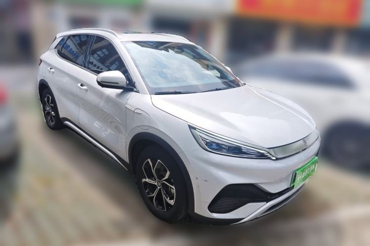 Used BYD Yuan PLUS 2024 Honor Edition 430KM Beyond Model Front Right 45 Deg