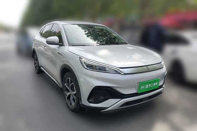 Used BYD Yuan PLUS 2024 Honor Edition 430KM Leading Model Front Right 45 Deg
