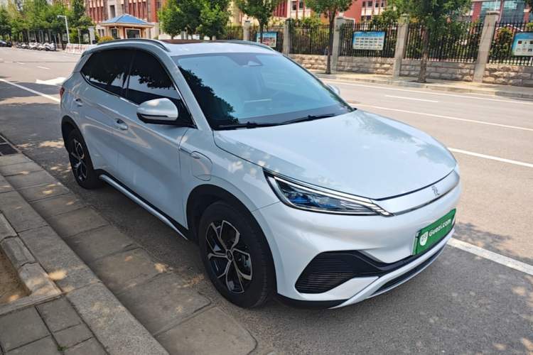 Used BYD Yuan PLUS 2024 Honor Edition 430KM Beyond Model Front Right 45 Deg