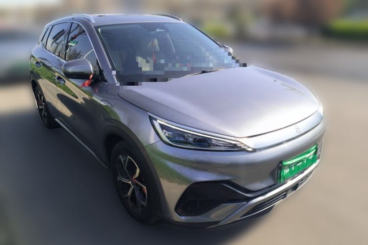 Used BYD Yuan PLUS 2024 Honor Edition 430KM Beyond Model Front Right 45 Deg