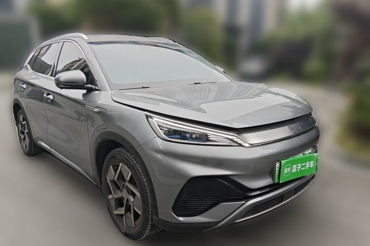Used BYD Yuan PLUS 2024 Honor Edition 510KM Beyond Model Front Right 45 Deg