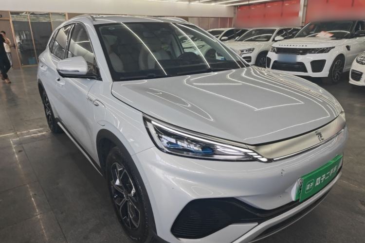 Used BYD Yuan PLUS 2024 Honor Edition 430KM Beyond Model Front Right 45 Deg
