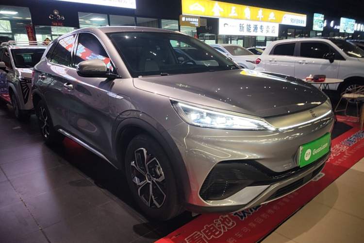 Used BYD Yuan PLUS 2024 Honor Edition 430KM Leading Model Front Right 45 Deg