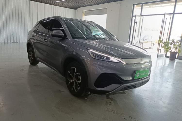 Used BYD Yuan PLUS 2024 Honor Edition 430KM Beyond Model Front Right 45 Deg