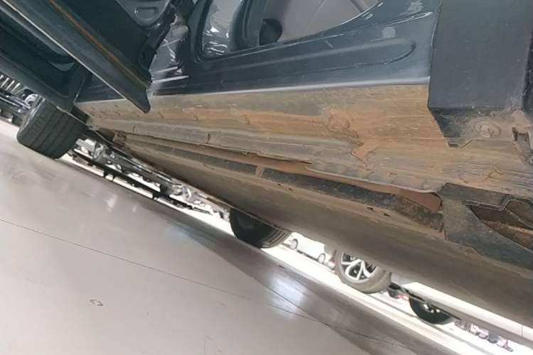 Used BYD Yuan PLUS 2024 Honor Edition 510KM Beyond Model Left Side Sill