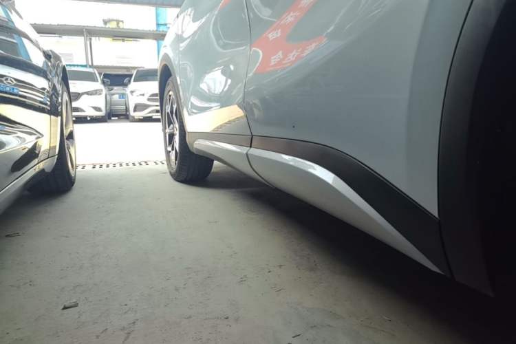 Used BYD Yuan PLUS 2024 Honor Edition 510KM Beyond Model Left Side Sill