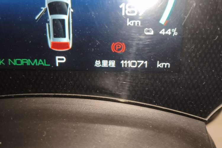 Used BYD Yuan PLUS 2024 Honor Edition 430KM Leading Model Odometer Close Up