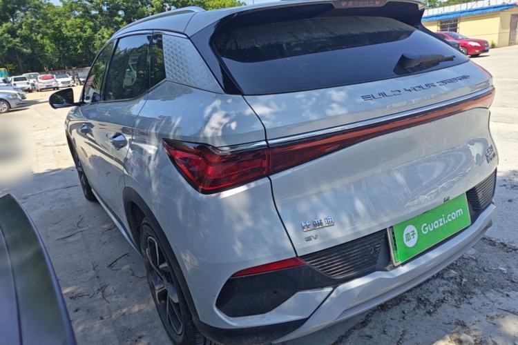 Used BYD Yuan PLUS 2024 Honor Edition 430KM Beyond Model Rear Left 45 Deg