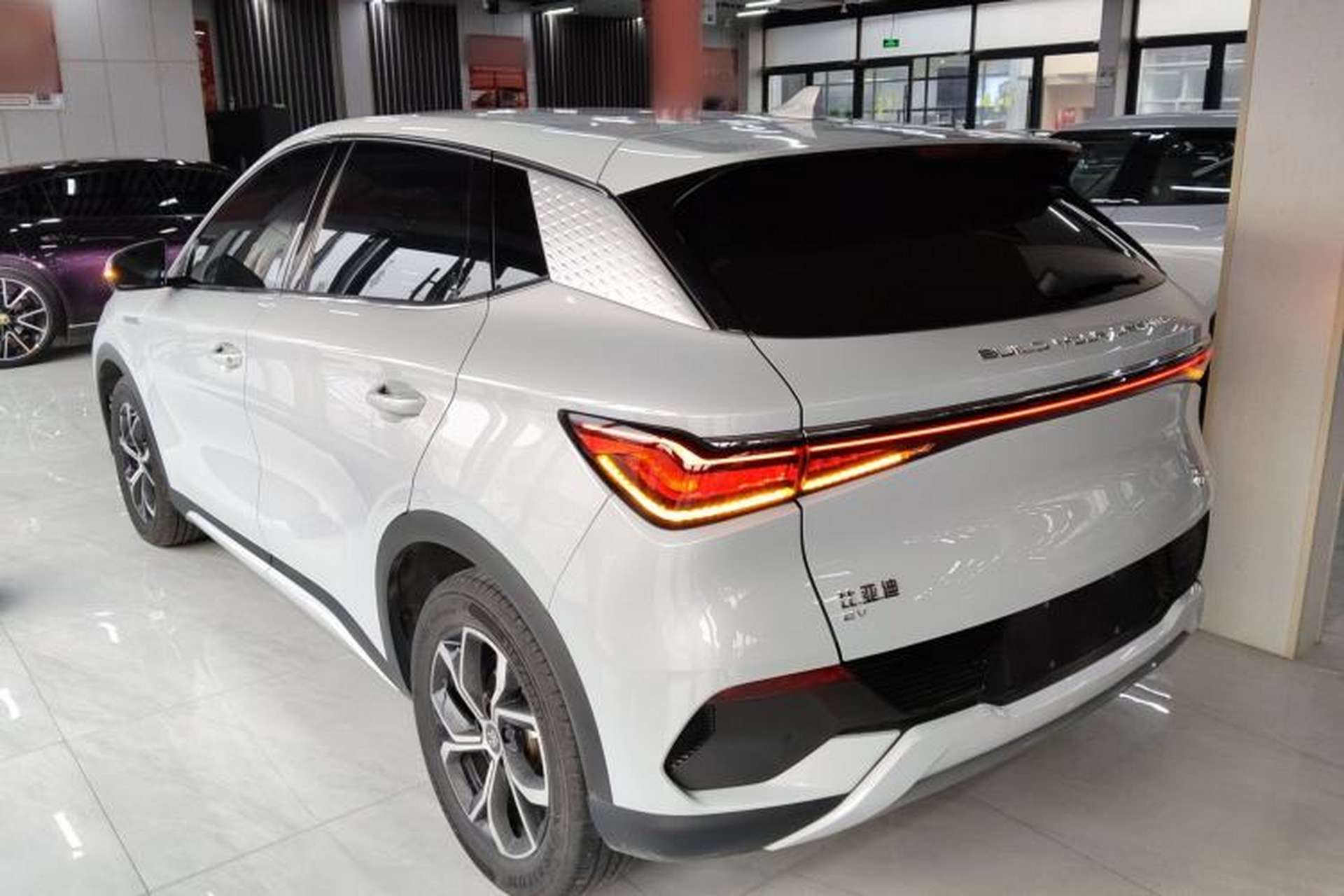 Used BYD Yuan PLUS 2024 Honor Edition 430KM Leading Model Rear Left 45 Deg