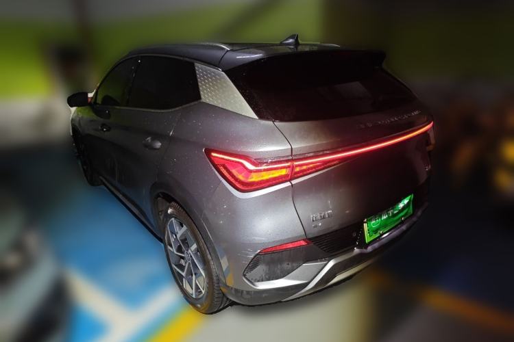 Used BYD Yuan PLUS 2024 Honor Edition 510KM Beyond Model Rear Left 45 Deg