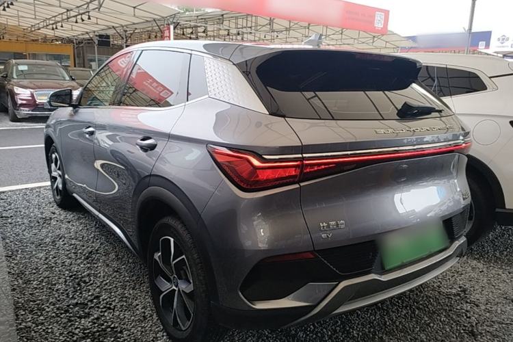 Used BYD Yuan PLUS 2024 Honor Edition 430KM Leading Model Rear Left 45 Deg