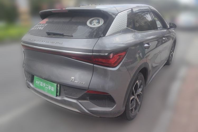 Used BYD Yuan PLUS 2024 Honor Edition 510KM Leading Model Rear Right 45 Deg