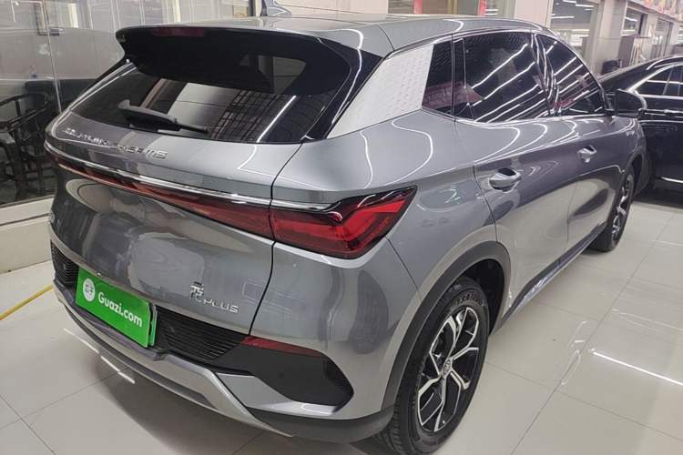 Used BYD Yuan PLUS 2024 Honor Edition 510KM Leading Model Rear Right 45 Deg