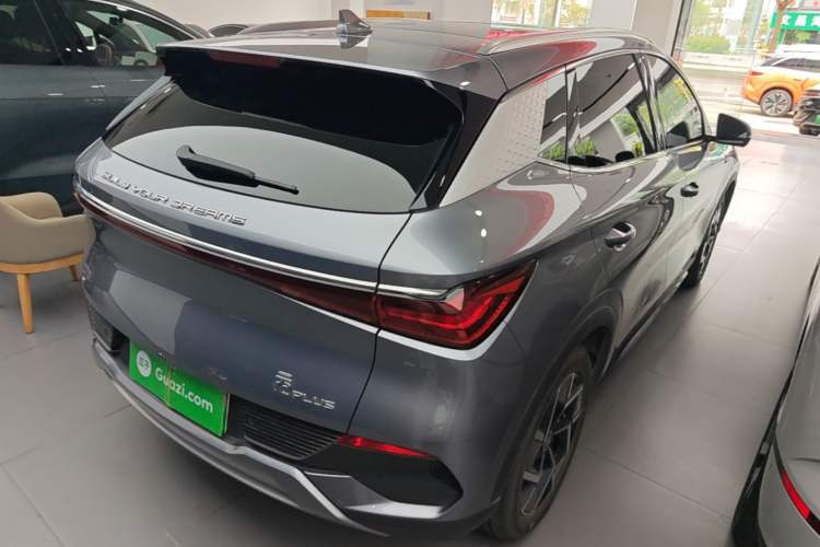 Used BYD Yuan PLUS 2024 Honor Edition 510KM Beyond Model Rear Right 45 Deg