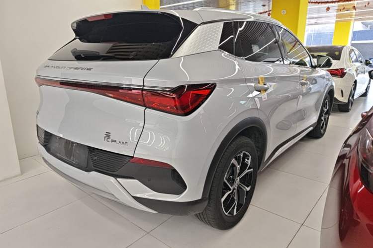 Used BYD Yuan PLUS 2024 Honor Edition 430KM Beyond Model Rear Right 45 Deg