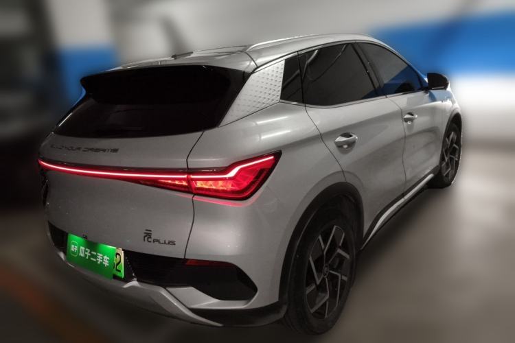 Used BYD Yuan PLUS 2024 Honor Edition 510KM Beyond Model Rear Right 45 Deg