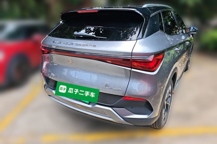 Used BYD Yuan PLUS 2024 Honor Edition 510KM Beyond Model Rear Right 45 Deg