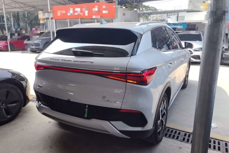 Used BYD Yuan PLUS 2024 Honor Edition 510KM Beyond Model Rear Right 45 Deg