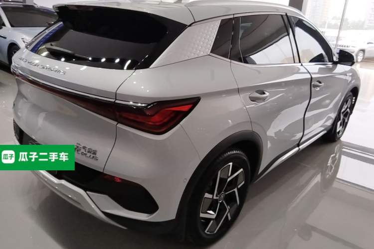 Used BYD Yuan PLUS 2024 Honor Edition 510KM Excellence Model Rear Right 45 Deg