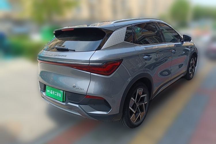 Used BYD Yuan PLUS 2024 Honor Edition 510KM Beyond Model Rear Right 45 Deg