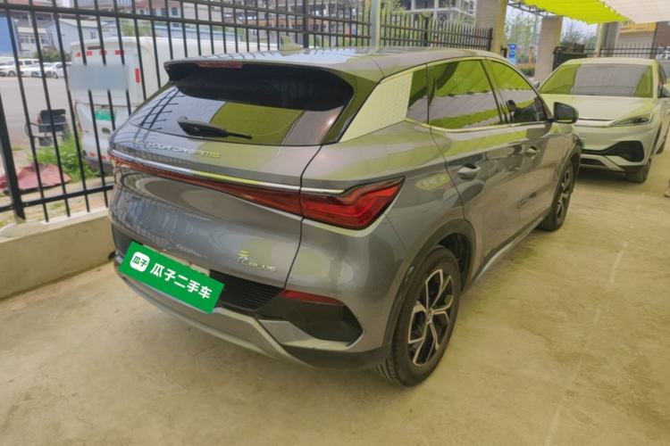 Used BYD Yuan PLUS 2024 Honor Edition 430KM Leading Model Rear Right 45 Deg