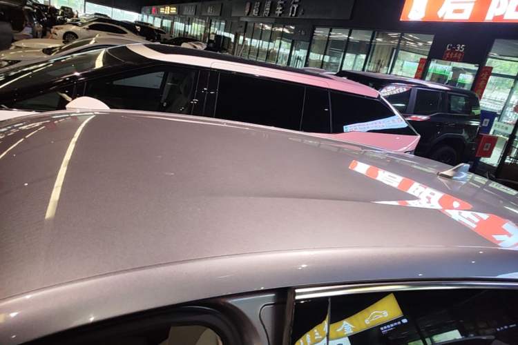 Used BYD Yuan PLUS 2024 Honor Edition 430KM Leading Model Roof