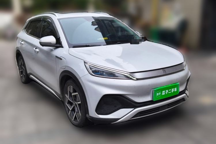 Used BYD Yuan PLUS 2024 Honor Edition 510KM Beyond Model Front Right 45 Deg