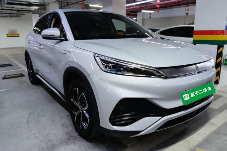 Used BYD Yuan PLUS 2024 Honor Edition 510KM Leading Model Front Right 45 Deg