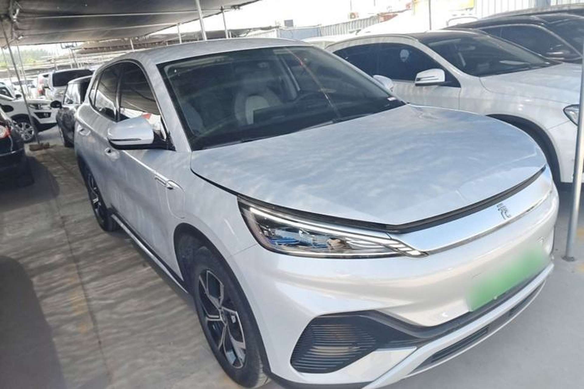 Used BYD Yuan PLUS 2024 Honor Edition 430KM Leading Model Front Right 45 Deg