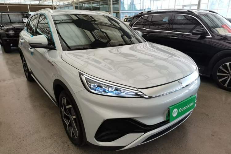 Used BYD Yuan PLUS 2024 Honor Edition 510KM Beyond Model Front Right 45 Deg