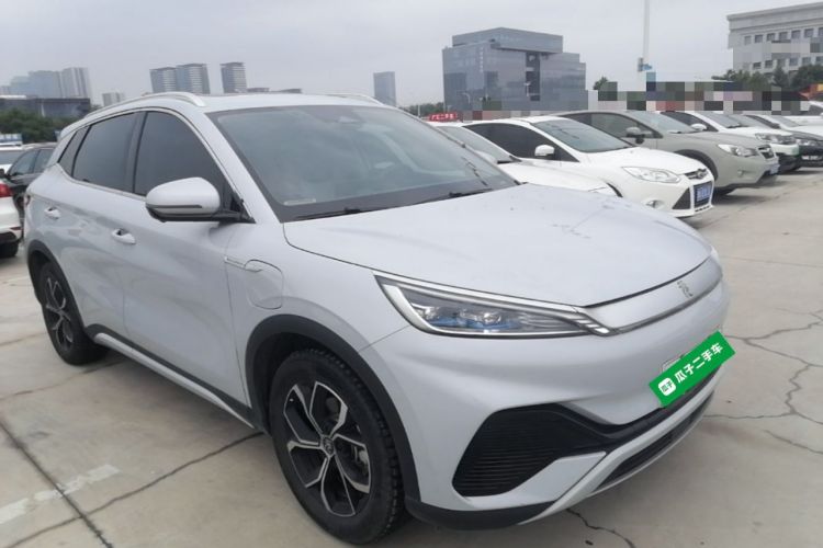 Used BYD Yuan PLUS 2024 Honor Edition 430KM Beyond Model Front Right 45 Deg