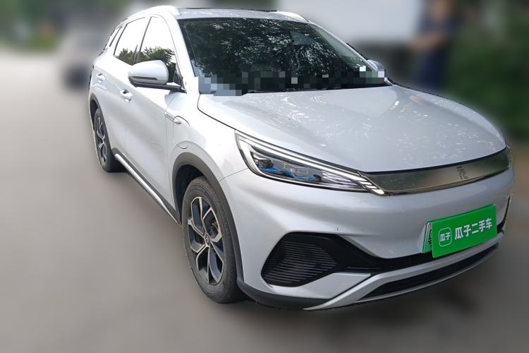 Used BYD Yuan PLUS 2024 Honor Edition 430KM Beyond Model Front Right 45 Deg