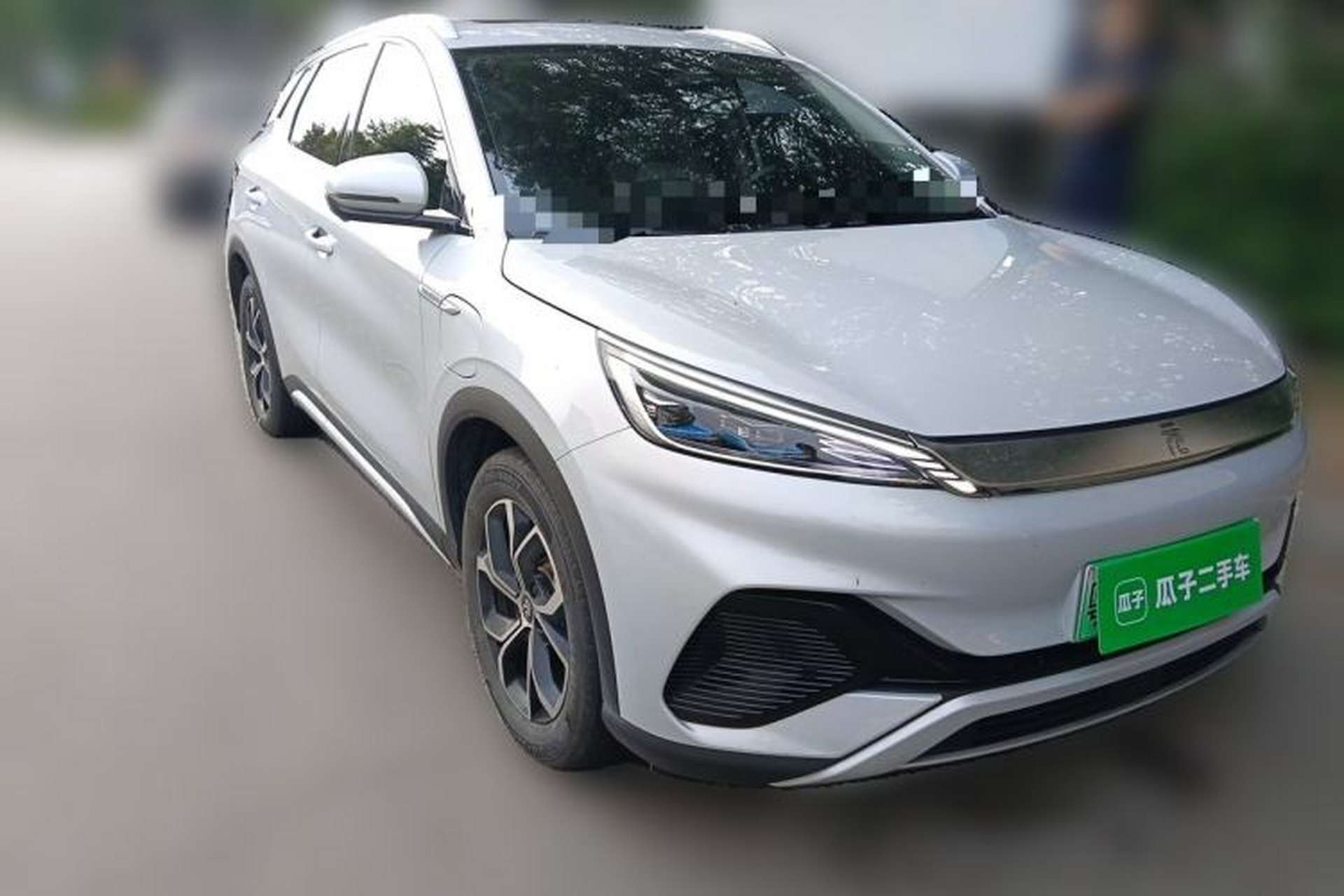 Used BYD Yuan PLUS 2024 Honor Edition 430KM Beyond Model Front Right 45 Deg