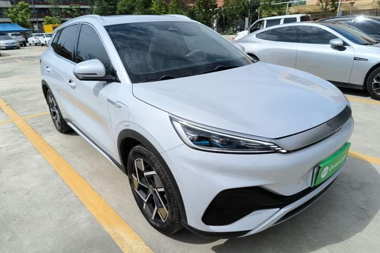Used BYD Yuan PLUS 2024 Honor Edition 510KM Excellence Model Front Right 45 Deg